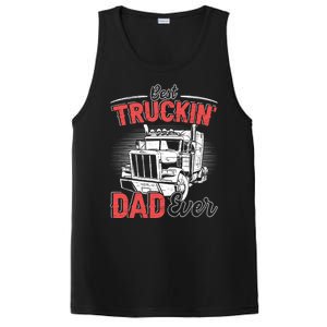 Truck Driver Fathers Day Gift PosiCharge Competitor Tank