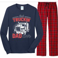 Truck Driver Fathers Day Gift Long Sleeve Pajama Set