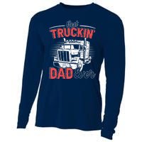 Truck Driver Fathers Day Gift Cooling Performance Long Sleeve Crew