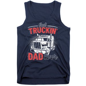 Truck Driver Fathers Day Gift Tank Top