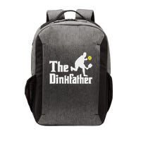 The Dinkfather Funny Pickleball Player Paddleball Lover Vector Backpack