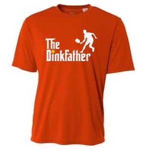 The Dink Father Pickleball Dad Funny Pickleball Cooling Performance Crew T-Shirt