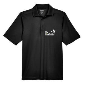 The Dink Father Pickleball Dad Funny Pickleball Men's Origin Performance Pique Polo