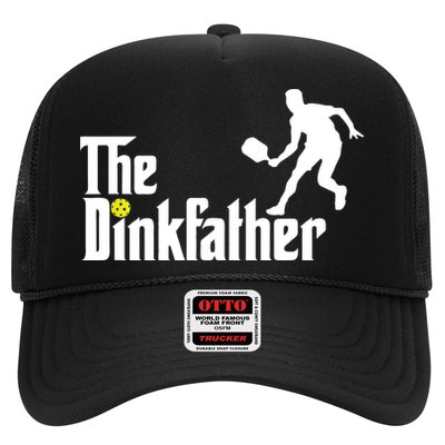 The Dink Father Pickleball Dad Funny Pickleball Trucker Hat