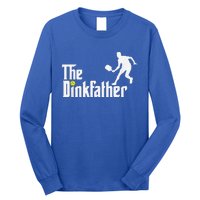 The Dink Father Pickleball Dad Funny Pickleball Long Sleeve Shirt