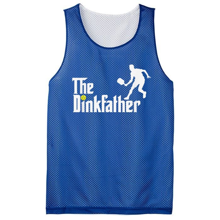 The Dink Father Pickleball Dad Funny Pickleball Mesh Reversible Basketball Jersey Tank