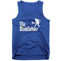 The Dink Father Pickleball Dad Funny Pickleball Tank Top