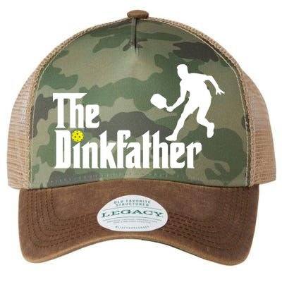 The Dink Father | Pickleball Dad | Funny Pickleball TShirt Legacy Tie Dye Trucker Hat