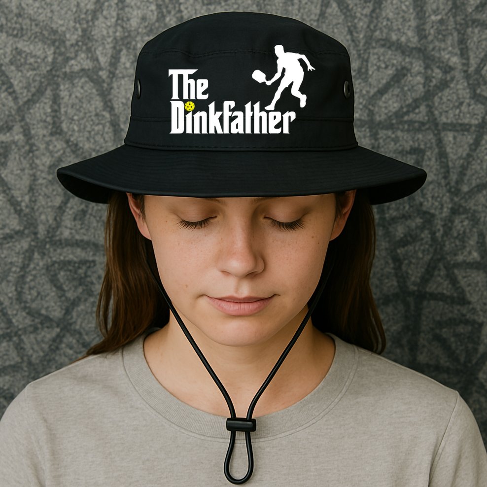 The Dink Father | Pickleball Dad | Funny Pickleball TShirt Bucket Hat