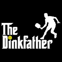 The Dink Father | Pickleball Dad | Funny Pickleball TShirt 16 in Basic Backpack