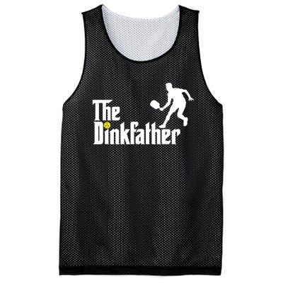 The Dink Father | Pickleball Dad | Funny Pickleball TShirt Mesh Reversible Basketball Jersey Tank