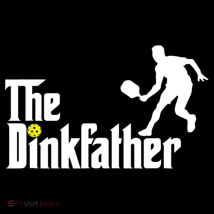 The Dink Father | Pickleball Dad | Funny Pickleball TShirt Baby Bodysuit
