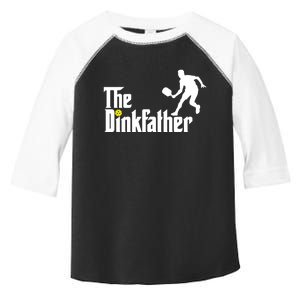 The Dink Father | Pickleball Dad | Funny Pickleball TShirt Toddler Fine Jersey T-Shirt