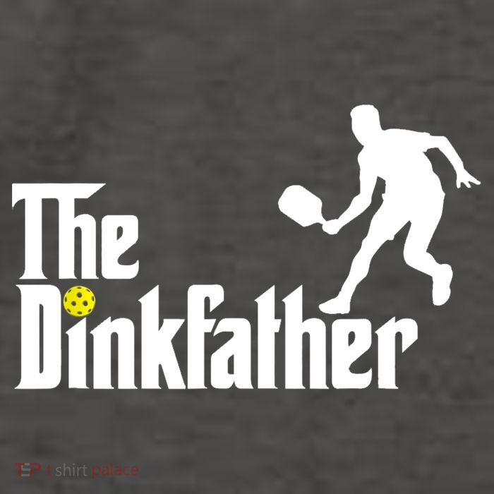 The Dink Father | Pickleball Dad | Funny Pickleball TShirt Vector Backpack