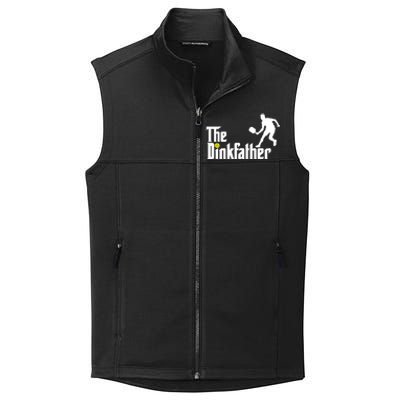 The Dink Father | Pickleball Dad | Funny Pickleball TShirt Collective Smooth Fleece Vest