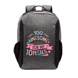 Tonsillectomy Design For With Removed Tonsils Vector Backpack