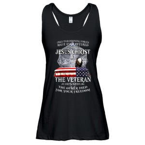 Two Defining Forces Have Ever Offered To Die For You Ladies Essential Flowy Tank