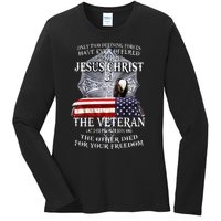 Two Defining Forces Have Ever Offered To Die For You Ladies Long Sleeve Shirt