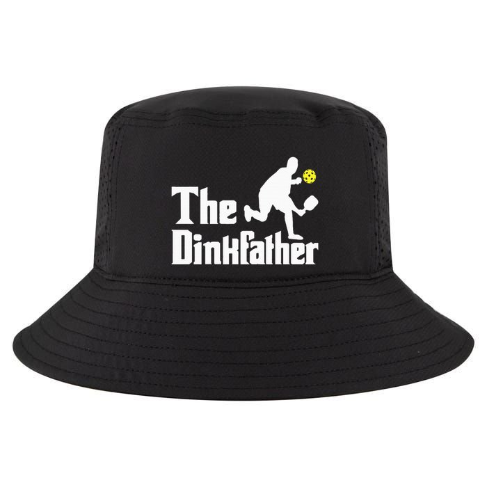 The Dinkfather Funny Pickleball Player Paddleball Lover Cool Comfort Performance Bucket Hat