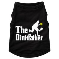 The Dinkfather Funny Pickleball Player Paddleball Lover Doggie Tank