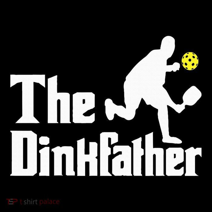 The Dinkfather Funny Pickleball Player Paddleball Lover Impact Tech Backpack