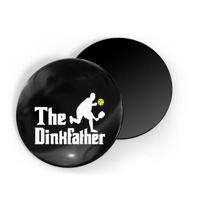 The Dinkfather Funny Pickleball Player Paddleball Lover Magnet