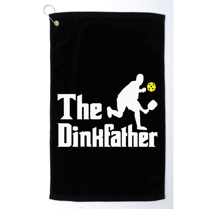 The Dinkfather Funny Pickleball Player Paddleball Lover Golf Towel