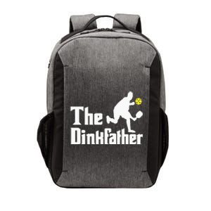 The Dinkfather Funny Pickleball Player Paddleball Lover Vector Backpack