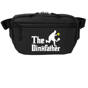 The Dinkfather Funny Pickleball Player Paddleball Lover Crossbody Pack