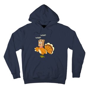 Thanksgiving Dog Fake Dog Woof Thanksgiving Turkey Hoodie