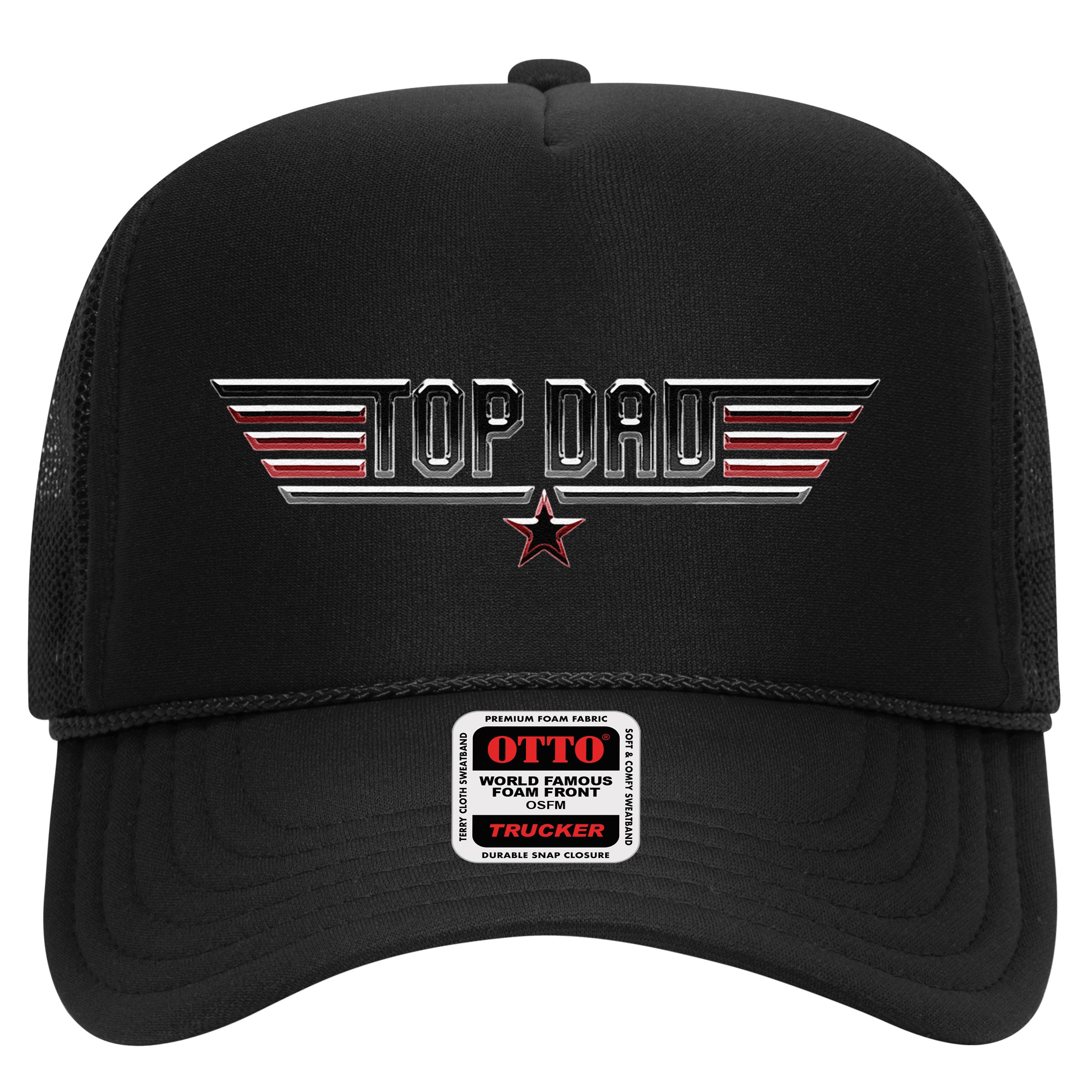 Top Dad Funny Gift Father Fathers Day 80s Daddy 1980s Hat