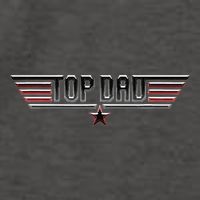 Top Dad Funny Gift Father Fathers Day 80s Daddy 1980s Vector Backpack
