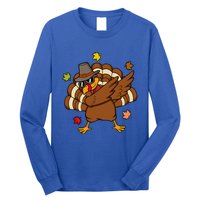 Turkey Dabbing Funny Thanksgiving Family Graphic Great Gift Long Sleeve Shirt