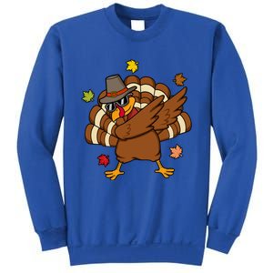 Turkey Dabbing Funny Thanksgiving Family Graphic Great Gift Sweatshirt