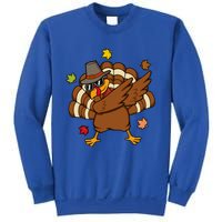 Turkey Dabbing Funny Thanksgiving Family Graphic Great Gift Sweatshirt