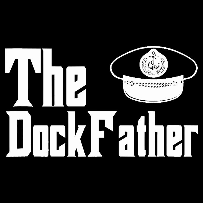 The Dock Father Captain Of The Boat Dad Funny Fathers Day Sustainable Bucket Hat