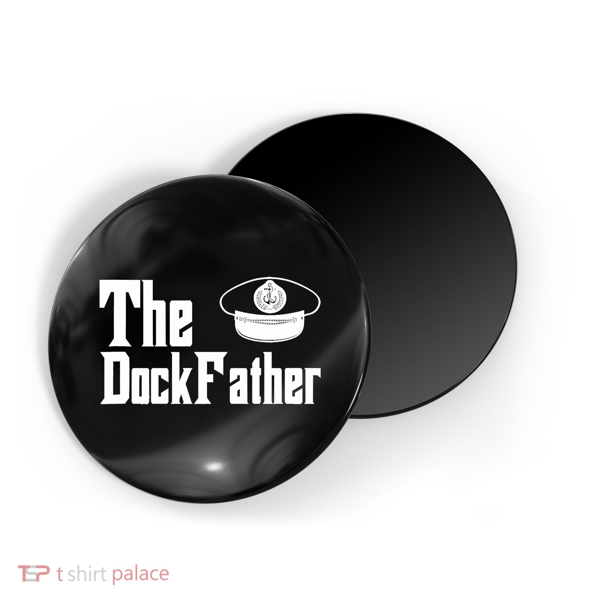The Dock Father Captain Of The Boat Dad Funny Fathers Day Magnet