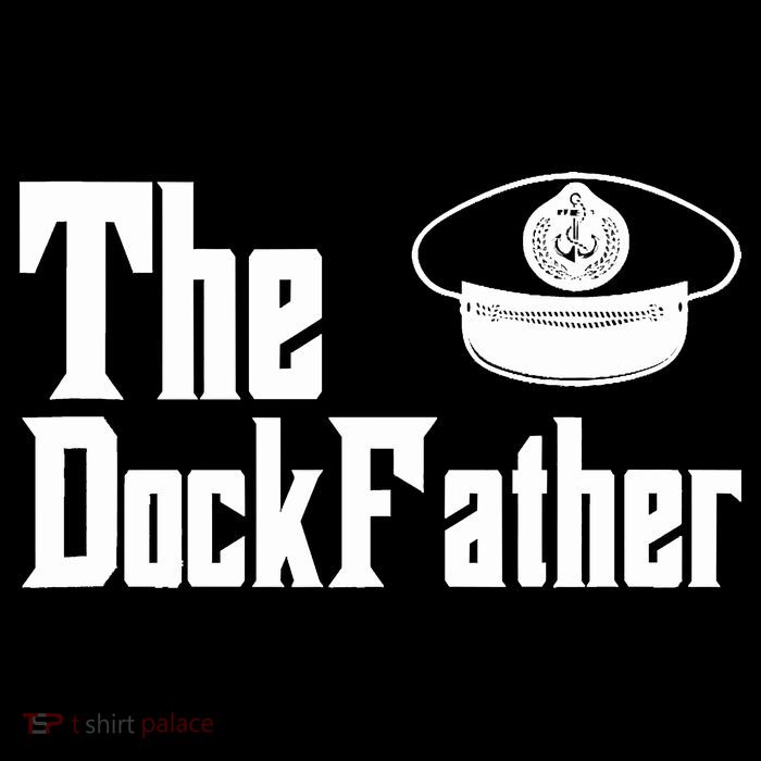 The Dock Father Captain Of The Boat Dad Funny Fathers Day Zip Tote Bag