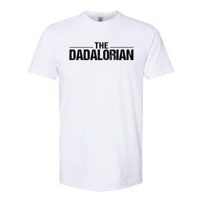 The Dadalorian Funny Fathers Day Costume Gift Softstyle® CVC T-Shirt