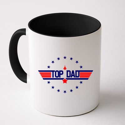Top Dad Father's Day Airplane Pilot Mug