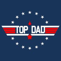 Top Dad Father's Day Airplane Pilot Poster