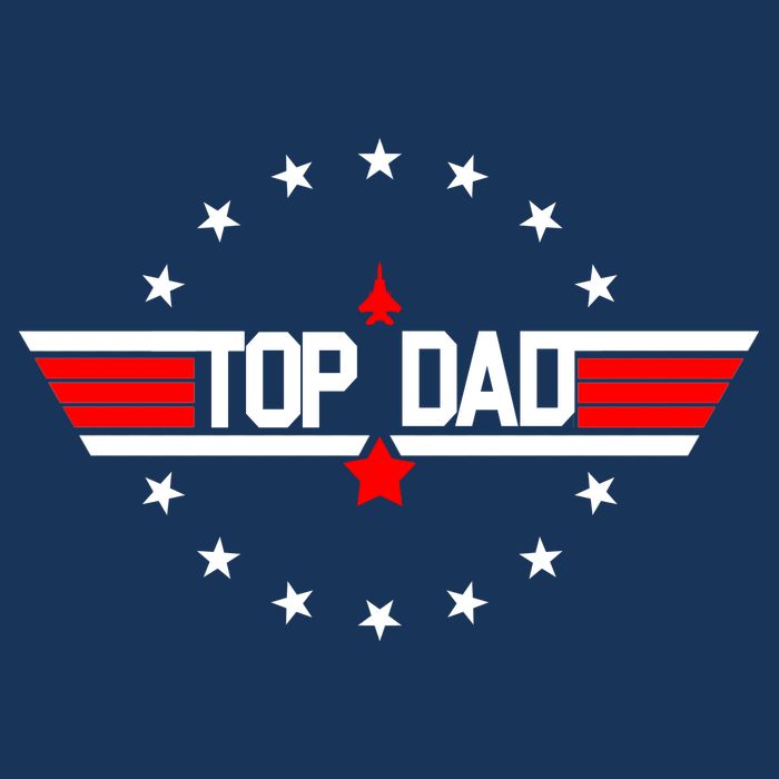 Top Dad Father's Day Airplane Pilot Poster