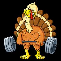 Turkey Deadlift Funny Thanksgiving Day Fitness Weightlifting Womens Tank Top