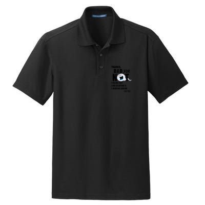 Thanks Dad For Not Pulling Out And Creating A Legend Father Dry Zone Grid Polo