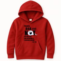 Thanks Dad For Not Pulling Out And Creating A Legend Father Kids Hoodie