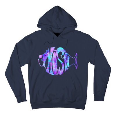 Tie Dye Fish, Jam, Fishing Fisherman Hoodie