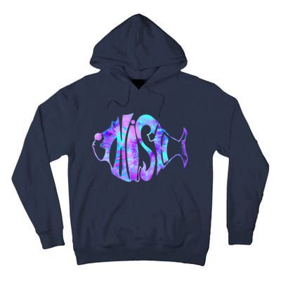 Tie Dye Fish, Jam, Fishing Fisherman Tall Hoodie