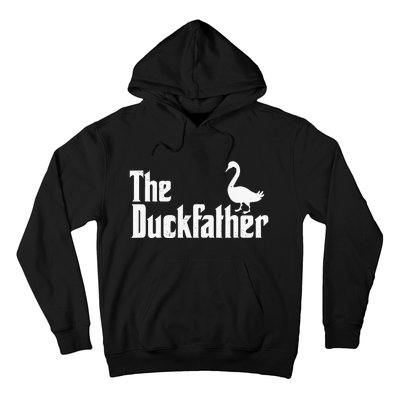 The Duck Father Duck Lover Quack Dad Fathers Day Goose Lover Hoodie