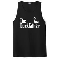 The Duck Father Duck Lover Quack Dad Fathers Day Goose Lover PosiCharge Competitor Tank