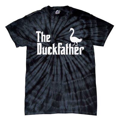 The Duck Father Duck Lover Quack Dad Fathers Day Goose Lover Tie-Dye T-Shirt